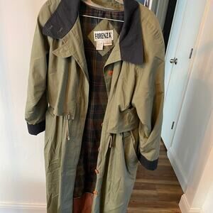 Olive Green Forenza Trenchcoat- Women’s 10